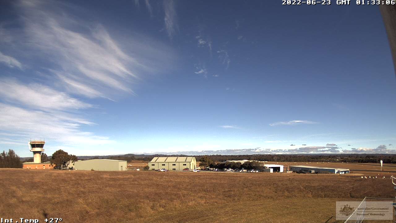 WebCam, Camden Camera NSW. Airport Weather Web Cam