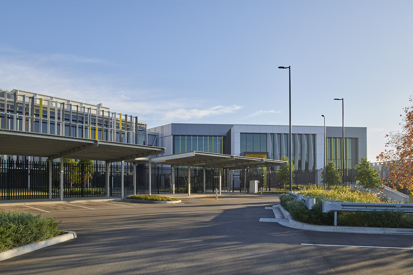 Western Sydney International Airport building where the digital aerodrome services are conducted.