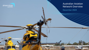 Australian Aviation Network Overview December Cover Photo - image of helicopter