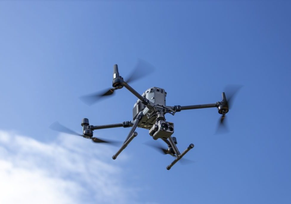 Image of a drone flying